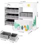 Kids Toy Storage Organiser Bookcase Shelf Image 3