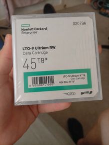LTO-9 45TB RW Data Cartridge 12 each