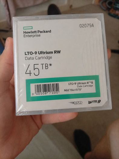 LTO-9 45TB RW Data Cartridge 12 each