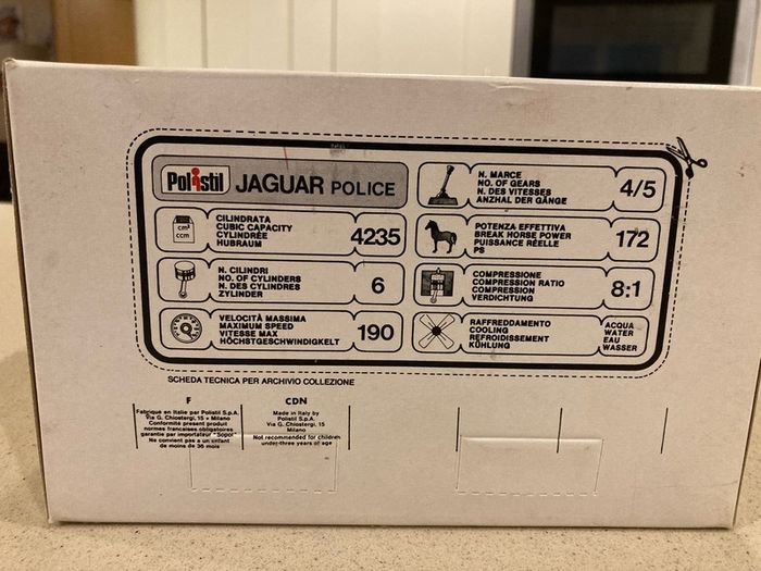 Jaguar XJ 4.2 Police year 1978 1/25