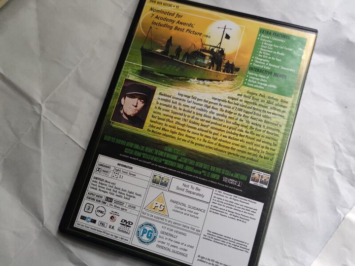 The Guns of Navarone Dvd