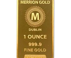 1 oz gold bar
