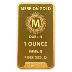 1 oz gold bar