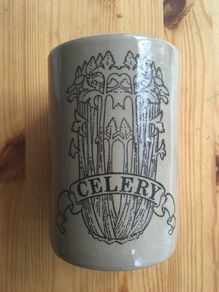 Vintage Pearson's of Chesterfield Stoneware Celery Pot