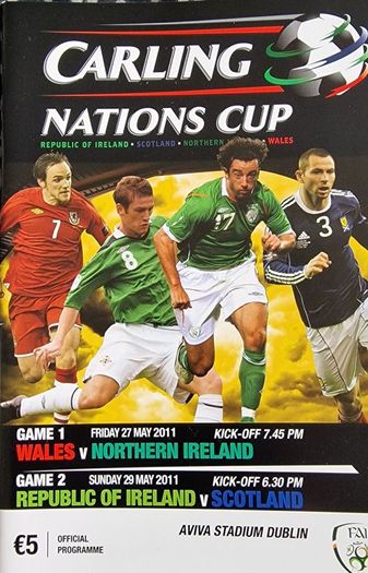 4 Ireland programmes and an FAI cup final