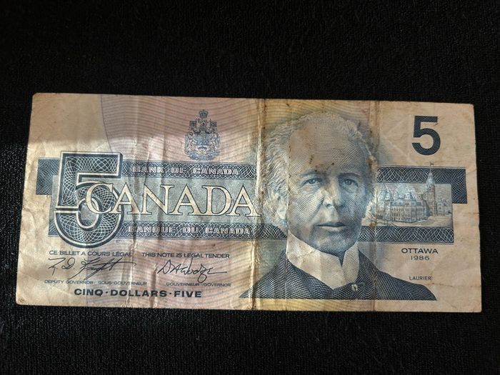 Canada 5 dollars 1986 Ottawa