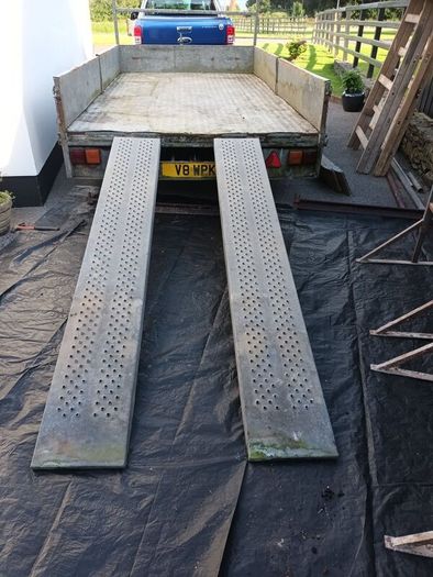 Ifor Williams 12'6" x 6' 6" Builders Trailer