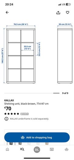 Ikea Kallax Unit