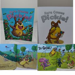 Here Comes Pickle Storybook By Jill Newton