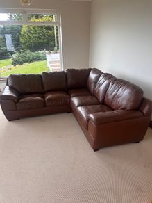 Leather Corner Sofa