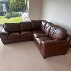 Leather Corner Sofa