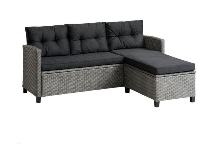 Garden corner sofa