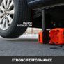 5 Ton 12V Car Jack Electric Hydraulic Jack Kit 45CM + Wrench Tire Inflator LED Light Image 5