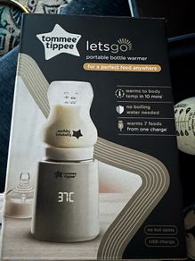 Portable bottle warmer