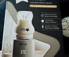 Portable bottle warmer