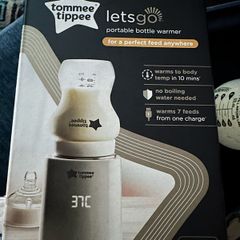 Portable bottle warmer