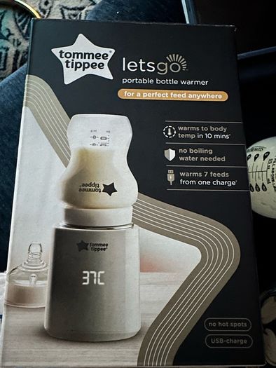 Portable bottle warmer