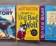 Buddy's Story, Diary of a Big Bad Wolf & Roald Dahl's Charlie and the Chocolate Factory - Children's Books