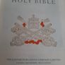Vintage family Holy Bible genuine leather cover in original box Image 6