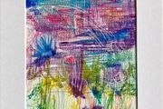 Mothers Day Offer Original Art  Floral Art Original Irish Art Bog Flowers
