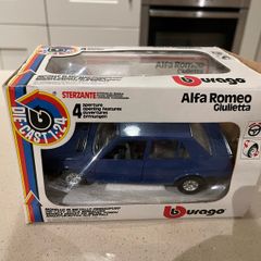 Alfa Romeo Giulietta Scale 1/24 Rare by Burago