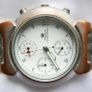 King Quartz Chronograph Watch Water Resistant New Battery Image 2