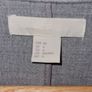 H&M felted light grey long coat - size IE 8 / EU 36 (big fit) Image 4