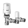 EPH EMTRV15 Angled Thermostatic Radiator Valve & Lockshield Pack 15mm Image 2
