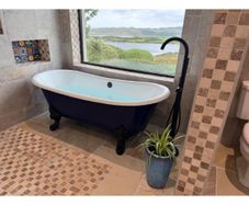 Milan Double Ended Roll Top Cast Iron Bath