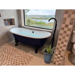 Milan Double Ended Roll Top Cast Iron Bath