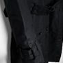 Zara Black Long Trench Coat Size M Image 4
