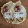 Vintage porcelain Tea cup and Saucers Image 2