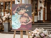 Welcome to the wedding sign with your photo