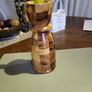 Candle holder turned wood Image 4