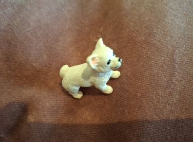 Schleich white chihuahua puppy