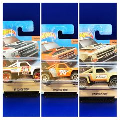 Hot Wheels '87 Dodge D100, new.