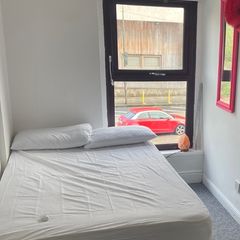 Small double bed