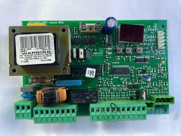FAAC 455 automatic gate controller