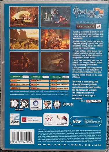 Prince of Persia: Warrior Within for PC DVD-ROM (Sold Out Software release).