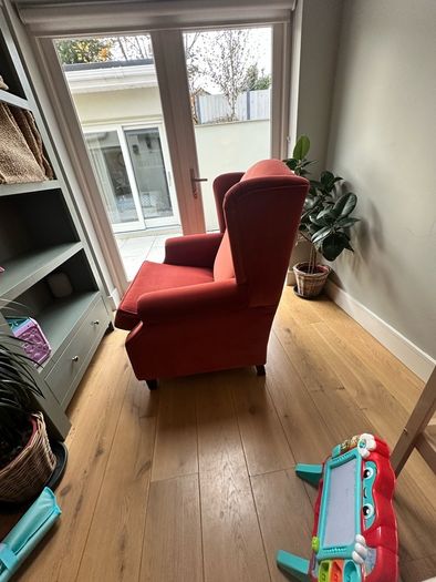 Helen Turkington Wing Backed Love Seat