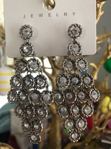 art deco style earrings