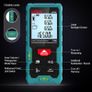70m Laser Distance Measure High Accuracy 229ft LD70E Laser Tape Measure Compact Laser Measurement Tool with Larger Backlit LCD Display,ft/m/in Switching,Bubble Level Image 7