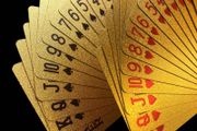 Playing Cards. Gold