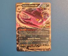 Team Rocket's Crobat Ex (122/182) Pokemon Card from Destined Rivals