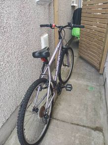 Woman bike