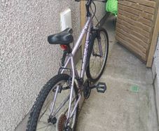 Woman bike