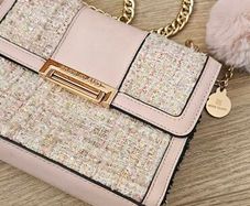 River island Tweed Small crossbody bag