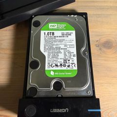 1TB External Hard Drive (UGREEN USB 3.0 Enclosure) (Power Supply & USB Cable Included)