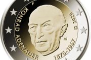 Germany 2 Euro Commemorative Coin 2026 - Konrad Adenauer. All 5 mints available (ADFGJ). Uncirculated.