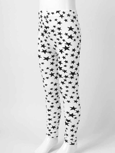 Kids star print leggins age 5-6